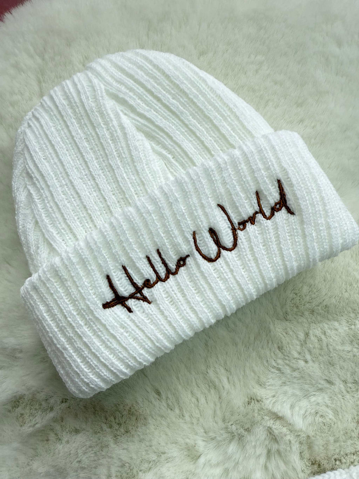 HELLO WORLD knitted unisex set