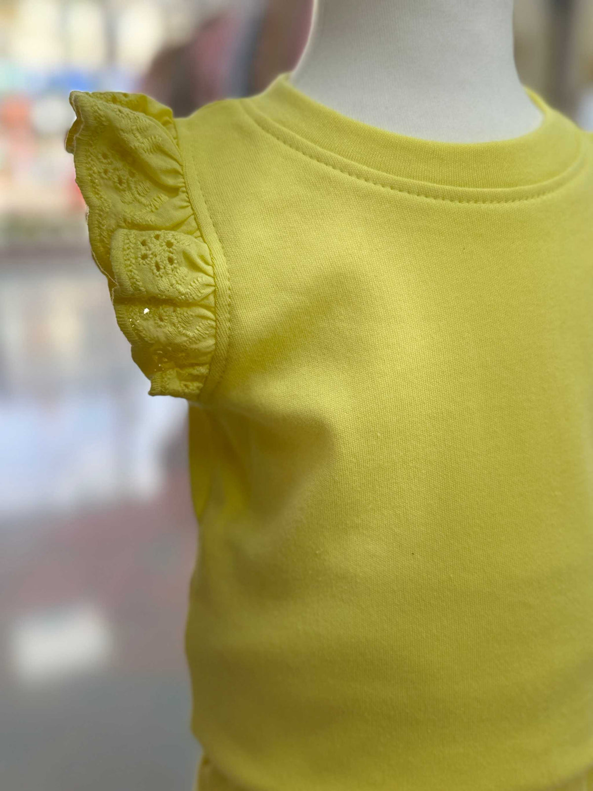 Yellow Frilly Set