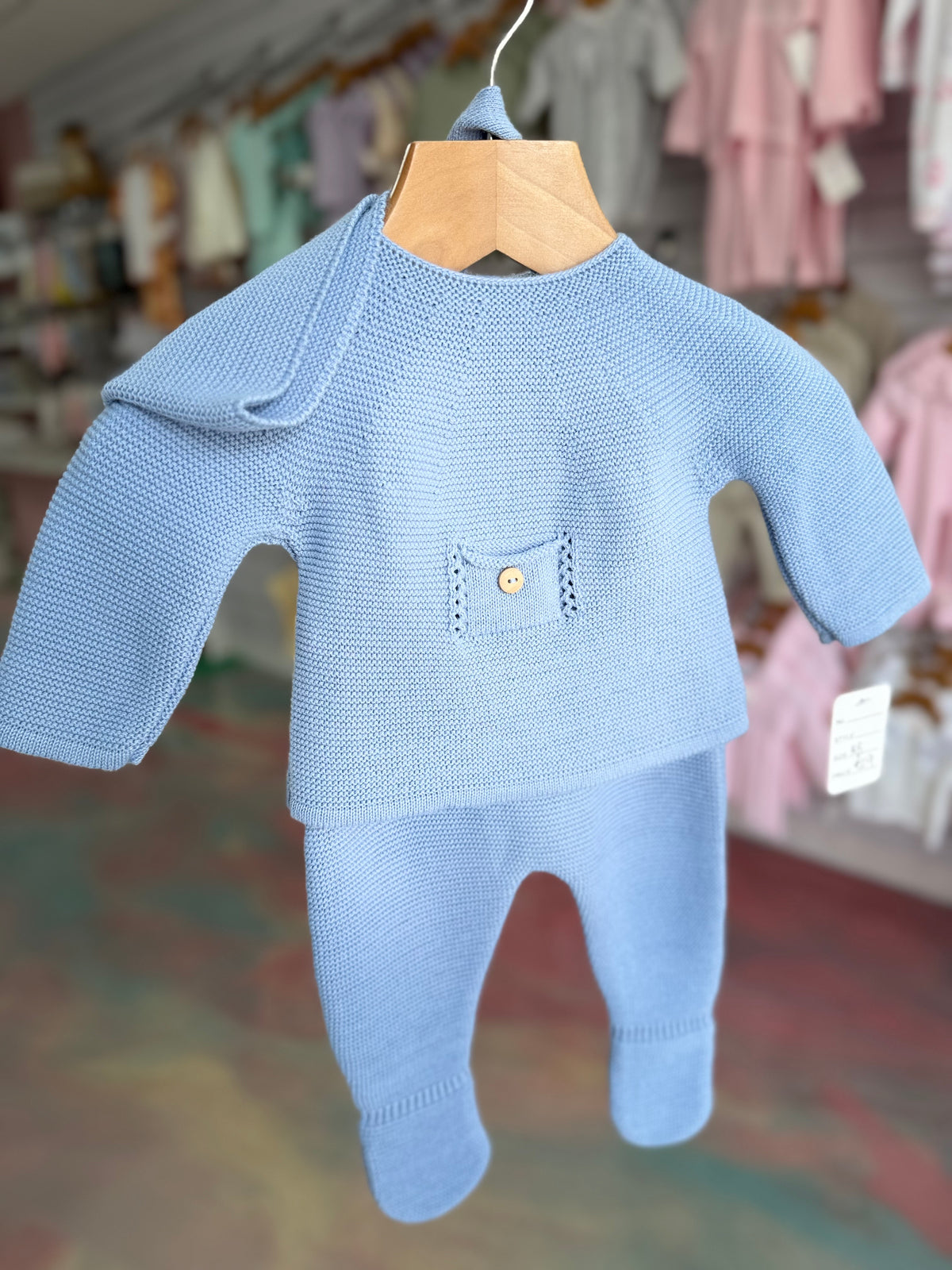Hugo three piece knitted set