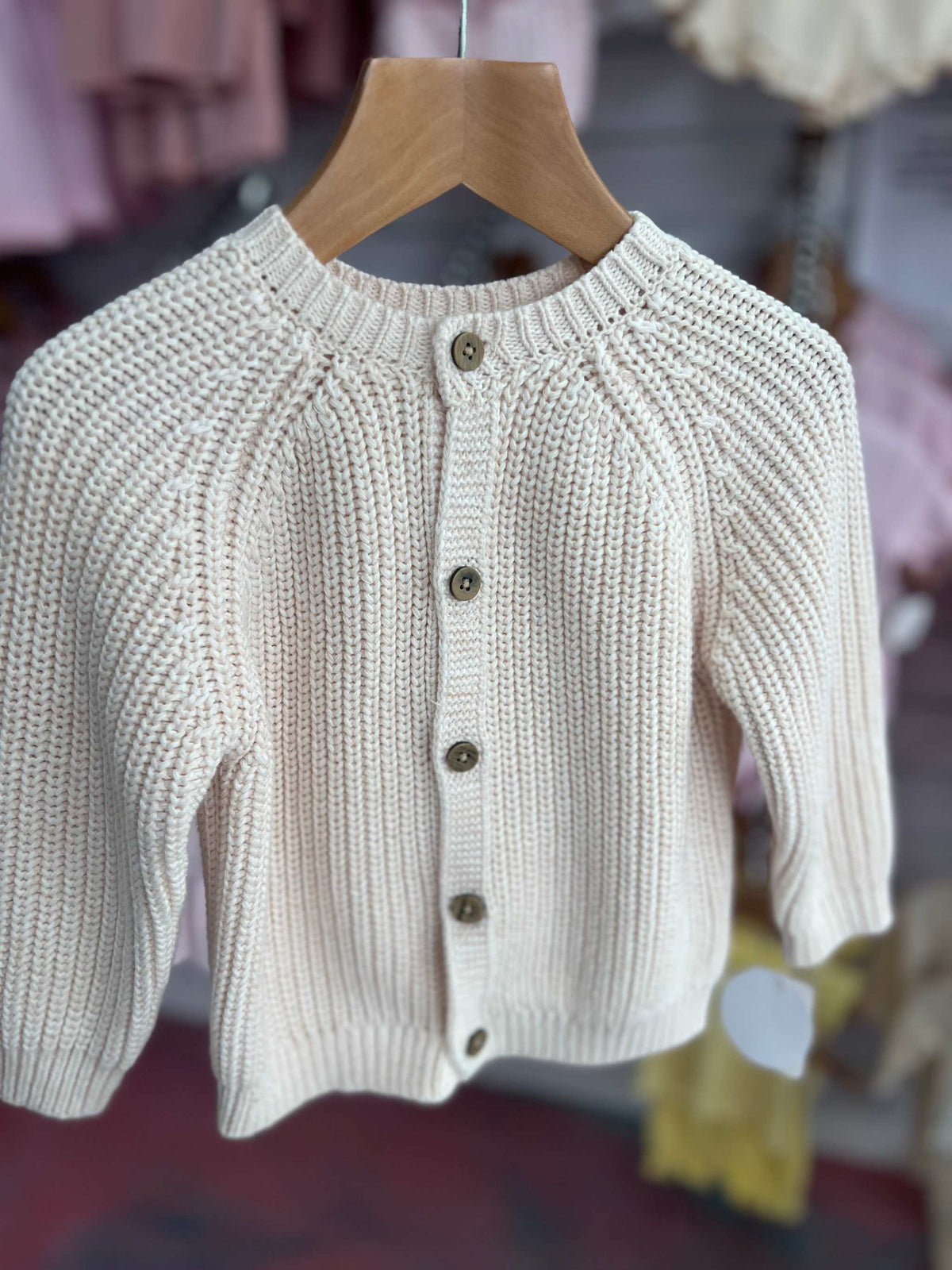 HELLO’ cardigan … 3 colours