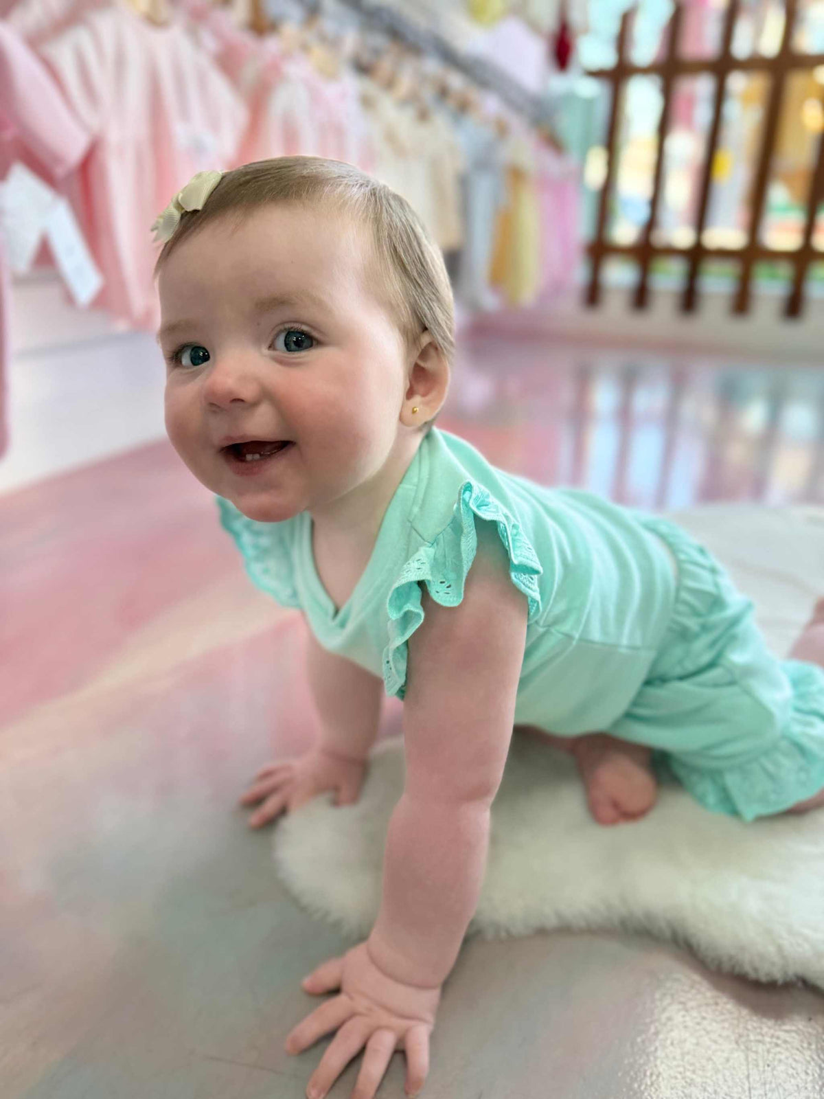 Frill shorts &amp; vest set