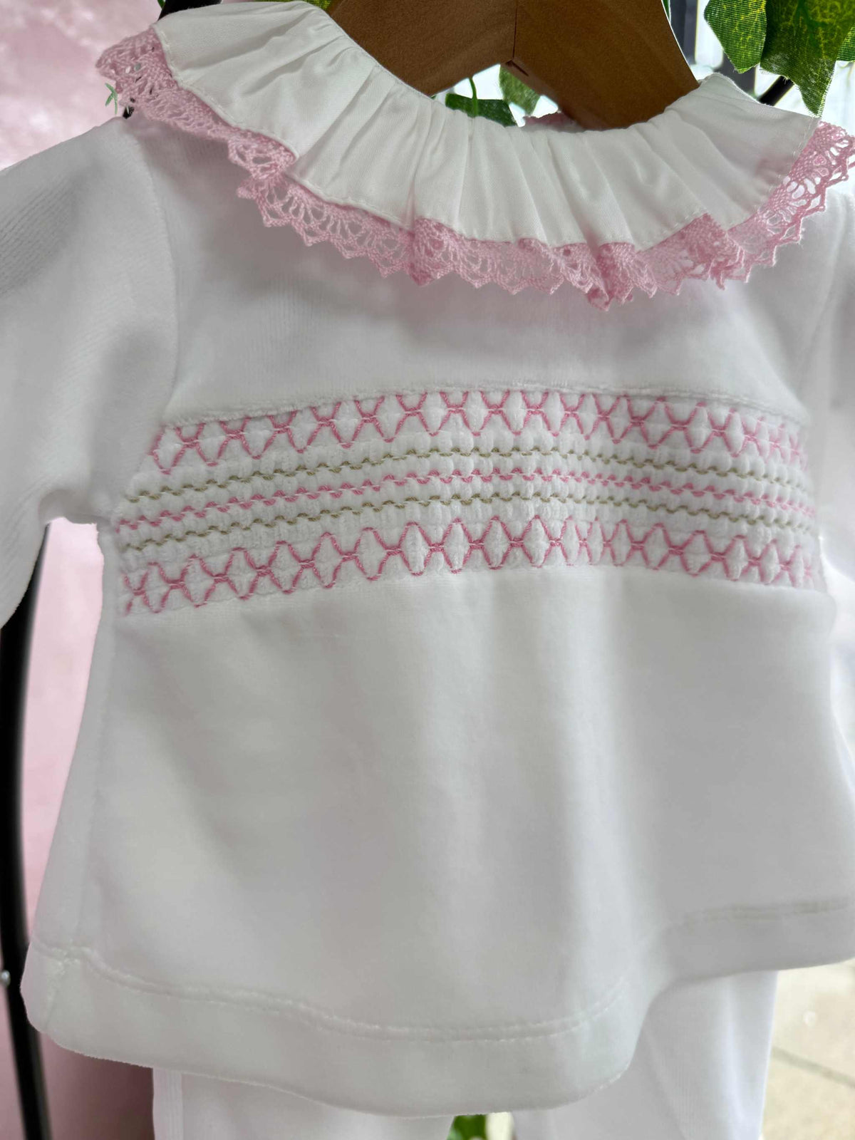 Girls two piece velour set